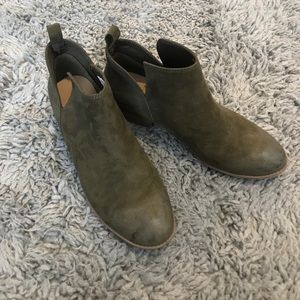 Green booties